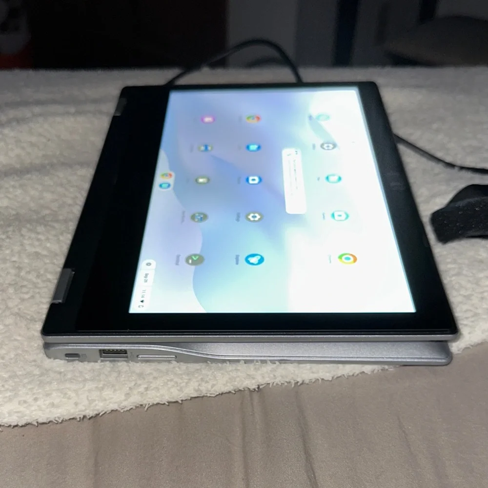 Sleek Silver Laptop Acer 311 Chromebook